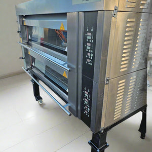 Para Mount MB-932A+2S+2B Electronic 2 Deck Oven on Stand with Wheels