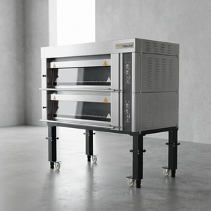 Paramount MB-932A+2S+2B Double Deck Oven on Stand