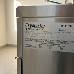 Frymaster 8 BC SC Pasta Cooker