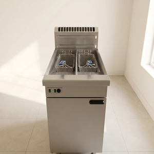 Waldorf 800 Series FN8226G Twin Pan Gas Fryer