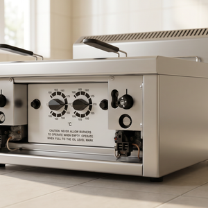 Waldorf 800 Series FN8226G Twin Pan Gas Fryer