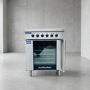 Electric Convection Oven with 4 Element Cooktop