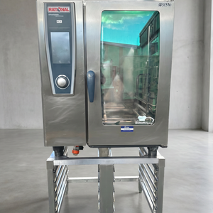 Rational SCCWE101E 10 Tray Combi Oven with Stand