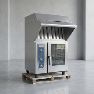 Rational CMP61 6 Tray Electric Combi Oven With Hood
